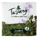 Tuscany tovaglioli morbidi e decorati 2 veli 40 pz